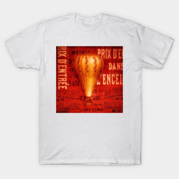 Vintage French Hot Air Balloon T-Shirt by JimDeFazioPhotography